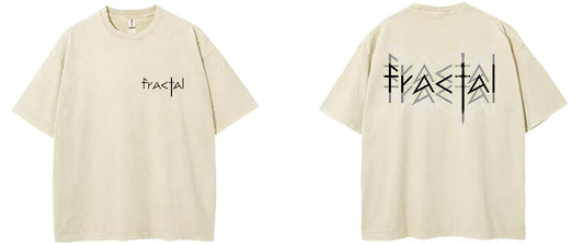 First Fractal Acid Washed Tee